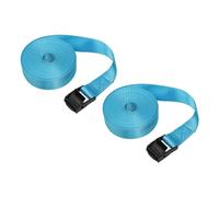Sharplace Sangles D'arrimage 2x2x, Sangles D'arrimage Multifonctionnelles pour Barres de Toit de Voiture, Ceintures Robustes pour Motos, Snowboard, Carg, 2 pièces