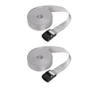 Sharplace Sangles D'arrimage 2x2x, Sangles D'arrimage Multifonctionnelles pour Barres de Toit de Voiture, Ceintures Robustes pour Motos, Snowboard, Carg, 2 pièces