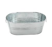 Sharplace Seau à Glace galvanisé pour fêtes, Rustique, seaux à Boissons en métal, seaux à bière pour rafraîchir Les Boissons, Cocktails, hôtel