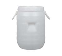 Sharplace Seau en polypropylène avec Couvercle, Seau à Miel, récipient de Stockage Alimentaire Robuste, bac de Rangement pour Farine, Linge, Cuisine, Restaurant, 10 L Round