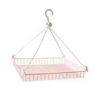 Sharplace Séchoir à pulls en maille pour vêtements, portable, coupe-vent, pour lingerie, sous-vêtements, jouets, Rose à Un Seul Niveau
