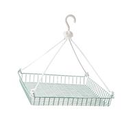 Sharplace Séchoir à pulls en maille pour vêtements, portable, coupe-vent, pour lingerie, sous-vêtements, jouets, Bleu à Un Seul Niveau