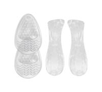 Sharplace Semelles en gel pour talons hauts, semelles intérieures souples pour sandales plates, coussinets antidérapants transparents et confortables pour, L