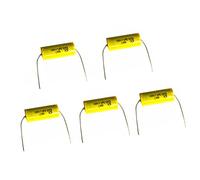 Sharplace Set De 5 Pcs 2.2UF 100 V Haut-Parleur Diviseur Capacitif Non Polarized Crossove