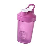 Sharplace Shaker bouteille Milkshake tasse 401-500ml Portable mélange tasse étanche Shaker tasses mélangeur bouteille pour lait eau boissons café salle de sport, violet