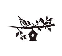 Sharplace Silhouette d'arbre, décoration de clôture de Jardin, décoration de Jardin, découpe extérieure, Art de Cour Animalier pour entrée, clôture de