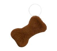 Sharplace Simuler un jouet en peluche de forme osseuse, un jouet en peluche câlin, une poupée moelleuse douce, pour les adolescents, Café 13cm