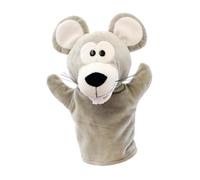 Sharplace Souris Marionnette Chat Gant de Lutte Enseignement Conte avec Bouche Fonctionnelle Peluche Jouet pour Jeu de Rôle Exercice Intérieur Chaton