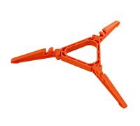 Sharplace Stabilisateur de Bidon de Carburant, Support de réservoir de gaz réchaud Support d'étagère de Bouteille Standard, Trépied Support pour Camping, Randonnée