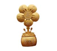 Sharplace Statue de corne d'abondance de moulin à vent, décoration Feng Shui, Sculpture de bureau, ornement pour salon, Festival de printemps, bureau