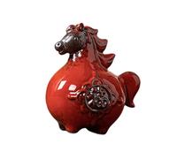 Sharplace Statuette de cheval miniature, figurine de cheval, animal de compagnie pour le thé, décoration moderne et créative pour le Nouvel An chinois, pour une
