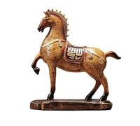 Sharplace Statuette de cheval, sculpture décorative pour table, bureau, étagère, meuble bar, etc.