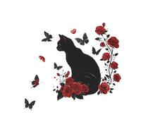 Sharplace Sticker mural et fleur, amovible et décoratif, facile à installer, à décoller à coller dans le salon.