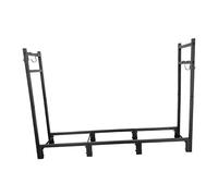 Sharplace Support à Robuste 114 x 25 x 80 cm pour intérieur et extérieur, Gain de Place, Installation Facile, Rangement du Bois
