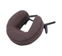 Sharplace Support de berceau pour table de massage avec appui-tête, coussin pour le visage, berceau pour le visage, plate-forme d'appui-tête pliable, Café Brun
