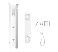 Sharplace Support de Canne à pêche avec vis, Tube Gain de Place pour Canne à pêche, Rangement pour Camion ou Kayak, Blanc