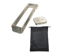 Sharplace Support de glacière Pliable, Support de Valise, de Sac Poubelle, de bac de Rangement Universel en métal Robuste, de glacière pour Barbecue et Camping