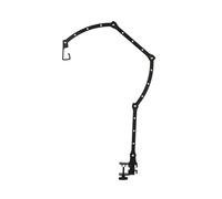 Sharplace Support de Lampe à Crochet, Portable, Table d'extérieur Pliante, Lanterne de Camping, Support de lumière Suspendu pour randonnée Pique-Nique en Plein