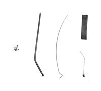 Sharplace Support de Lampe Solaire Portable avec Crochet, idéal pour Les barbecues, Le Camping et Les activités de Plein air. Crochet de Suspension pour Lampe, Section Noire 1