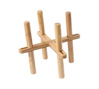 Sharplace Support de Pot de Fleurs Réglable et en Bois pour Balcon, Extérieur, Cour, Décoration d'angle, pour 8 Pouces