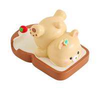 Sharplace Support de téléphone ours mignon, support de smartphone Animal, décoratif, support de téléphone, joli ornement de bureau Unique, support de téléphone, Ours Inversé