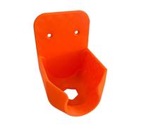 Sharplace Support de tête de Tuyau d'arrosage, Support de pulvérisateur de Tuyau d'arrosage, Mural Pratique, Organisateur de Buses Robuste et Universel, Orange