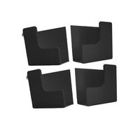 Sharplace Support Mural pour Balance Universel, Organiseur de Balance Sans Perçage, Adhésif Haute Résistance, Support de Rangement pour Balances Corporelles et Numériques, Noir