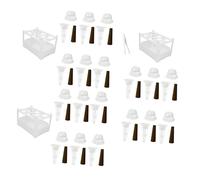 Sharplace Système de Culture hydroponique Kit de Culture hydroponique Système de Jardinage Conteneur de Plantation pour Hôtel Balcon extérieur, 3 Ensemble