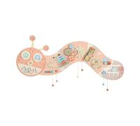 Sharplace Tableau d'activités mural en bois pour enfants, panneau sensoriel, coordination œil-main, éducation précoce, cadeau