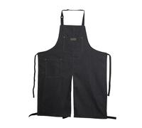 Sharplace Tablier à Jambes Fendues en Denim, poterie, Cou Suspendu, Simple, Durable, Absorption de la Sueur, Portable pour Hommes et Femmes, pour la Cuisine,