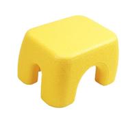 Sharplace Tabouret enfant en mousse, bords arrondis, marchepied multifonctionnel pour enfants, idéal pour la maternelle, la salle de classe, la cuisine ou, Jaune