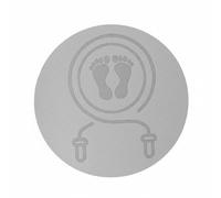 Sharplace Tapis Antidérapant pour Exercice Coussin d'Entraînement Tapis de Sport Tapis d'Absorption des Chocs Surface TPE Douce Adaptée à la Remise en Forme Exercices au à Domicile, Gris, 60x60x1cm