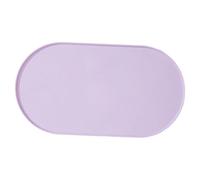 Sharplace Tapis d'alimentation pour Animaux, napperon, Tapis de Rechange antidérapant et Anti-déversement, protège Le Sol, Accessoire Multifonctionnel pour, Violet