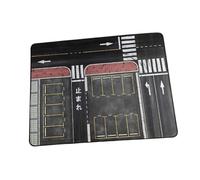 Sharplace Tapis de Parking Miniature 1/64 pour Garage de Voitures Miniatures, Enroulable, Tapis de Jeu pour Diorama, pour Souris Miniatures, idéal pour Les, 60x45cm