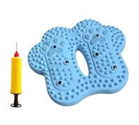 Sharplace Tapis de soulagement des pieds gonflable, antidérapant, compact et robuste, idéal pour travailler debout ou au bureau. Ce tapis de point de pression, Bleu