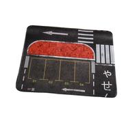 Sharplace Tapis de stationnement 1/64 30 cm x 25 cm, outil éducatif, antidérapant, affichage de scène de véhicule, jouet, parking, garage, tapis de souris