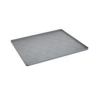 Sharplace Tapis en silicone pour mini-réfrigérateur, bac de récupération de climatiseur, protection de sol anti-fuite sous la machine à laver, coussin pour, Gris