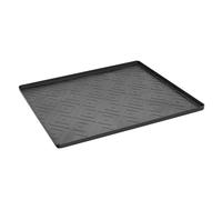 Sharplace Tapis en silicone pour mini-réfrigérateur, bac de récupération de climatiseur, protection de sol anti-fuite sous la machine à laver, coussin pour, Noir