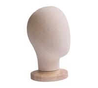 Sharplace Tête de mannequin pour présentoir de perruques, porte-chapeaux, présentoir multifonctionnel pour chapeaux, support pour perruques, pour salon de