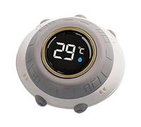 Sharplace Thermomètre de bain pour bébé, étanche, joli écran facile à lire, thermomètre numérique pour la douche, pour la maison, Ovni