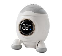 Sharplace Thermomètre de bain pour bébé, étanche, joli écran facile à lire, thermomètre numérique pour la douche, pour la maison, Vaisseau Spatial