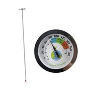 Sharplace Thermomètre de sol pour compost, cadran de température Fahrenheit, mesure professionnelle de la température avec sonde pour la plantation agricole
