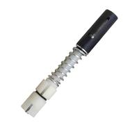 Sharplace Tige de Trekking avec système de Verrouillage Interne, Tube d'expansion Robuste et performant, Ressort Amortisseur pour l'escalade et Le, Blanc