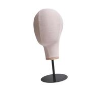 Sharplace Toile mannequin têtes de tête de tête de secteur modèle de table de table de table de table stable support de support de chapeau de chapeau stand de, Base Courte