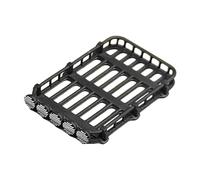 Sharplace Toit de voiture miniature en résine à l'échelle 1/64, simulant un porte-bagages pour scène miniature ou jardin féerique, Long