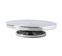 Sharplace Tour de Poterie, Support Pivotant à 360 °, Plateau Tournant, Plateau Tournant en Argile Métallique, Outil de Sculpture en Poterie en Céramique pour PE, 20cm