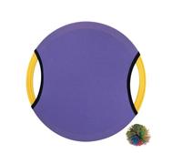 Sharplace Trampoline Paddle Ball Game Bouncy Bouncy Paddle & Foltan Stuban Ball Toss and Game Sensory Training pour Lawn Beach Boys Girls, Violet