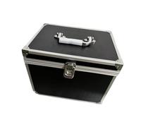 Sharplace Trousse de maquillage multifonction en aluminium avec poignée et miroir pour esthéticienne