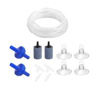 Sharplace Tube d'air pour Pompe à air Standard pour Aquarium, kit diffuseur de CO2 à Monter soi-même, connecteur, avec Pierres à air pour aérateur