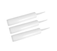 Sharplace Tubes de calfeutrage vides avec buses, tubes de calfeutrage en latex, cartouches rechargeables de 310 ml, tubes de mastic de calfeutrage pour, 3 PIÈCES
